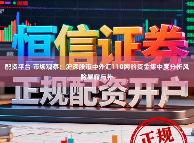 配资平台 市场观察：沪深股市中外汇110网的资金集中度分析风险暴露与补